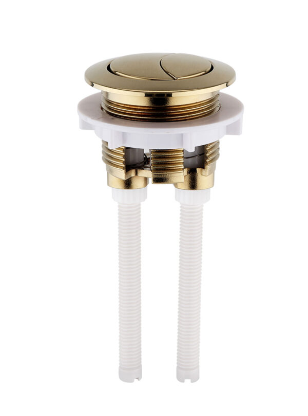 Brushed Brass Series 600 Cistern Push Button