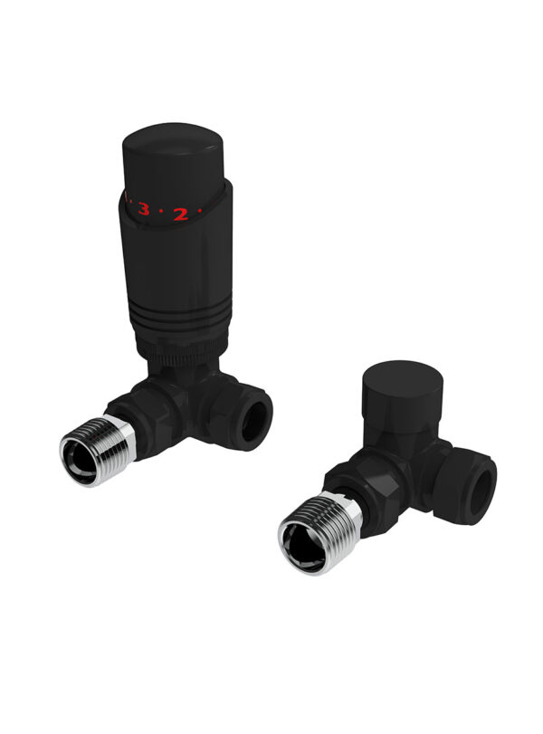 Design Twin Pack TRV, Black, Corner