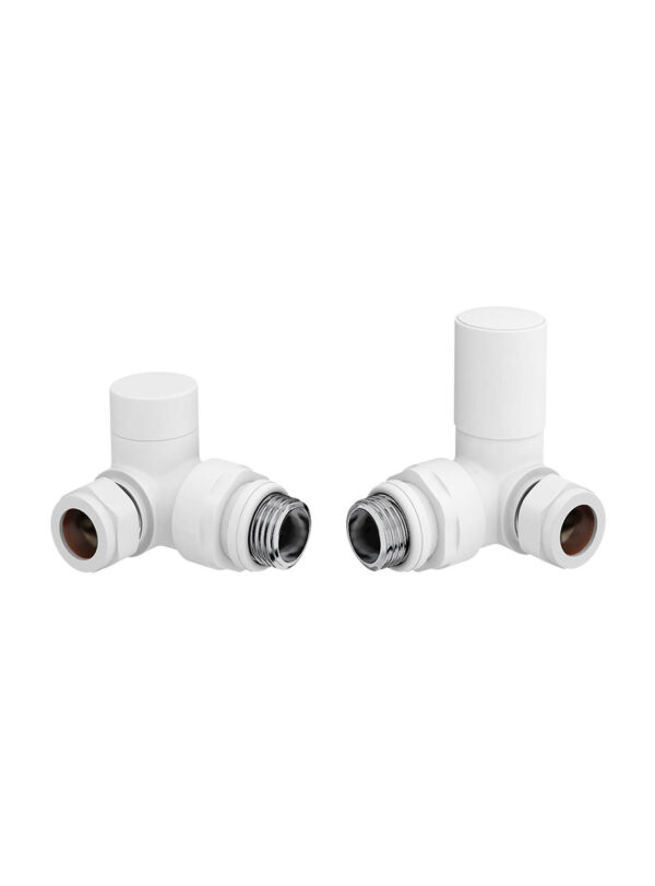 Corner Valve 15mm (Pair) - White