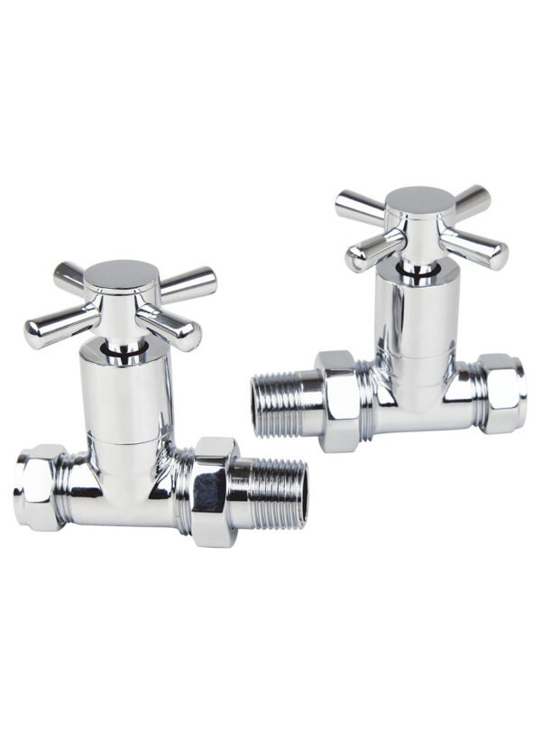 Cross Head Rad Valve Straight (Pair)