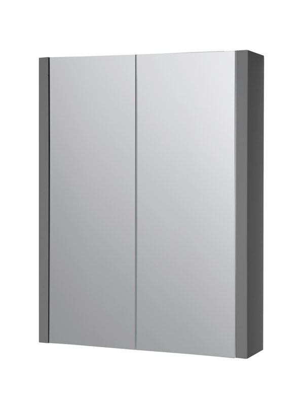 Purity 500mm Mirror Cabinet Storm Grey Gloss