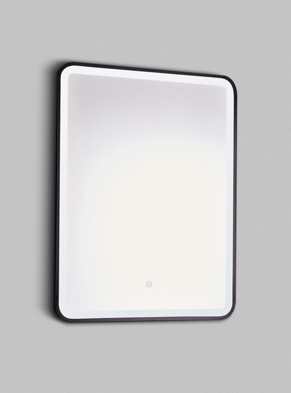 Nero Square 500mm x 700mm LED Mirror