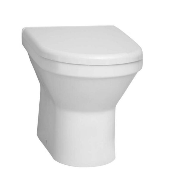 Kartell CC Open Back Comfort Height WC Pan With C/C Cistern And Soft Close Seat