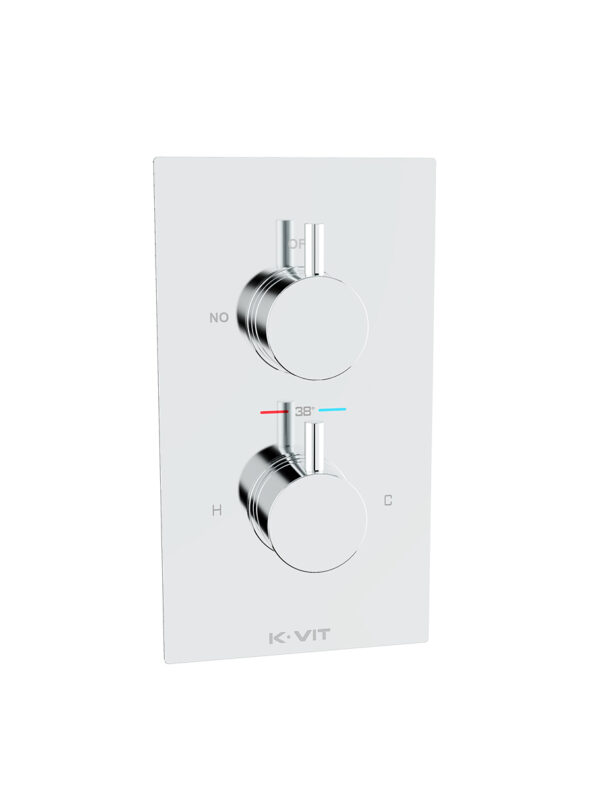 Plan,concealed thermostatic shower valve