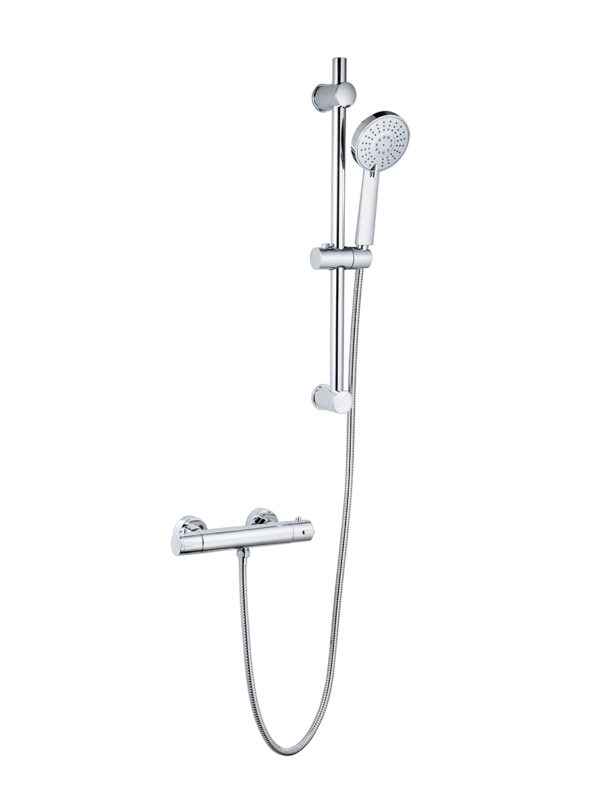 Plan Thermostatic Bar Shower with Adjustable Slide Rail Kit