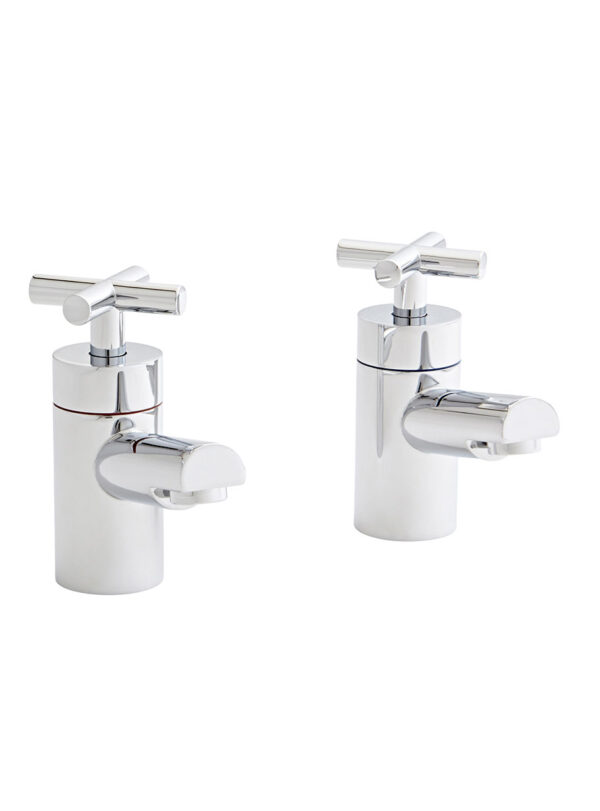 Times Pair Bath Pillar Taps