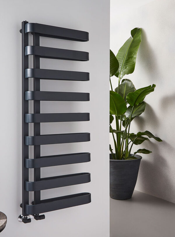 Texas 1300 x 500 Towel Rail Anthracite