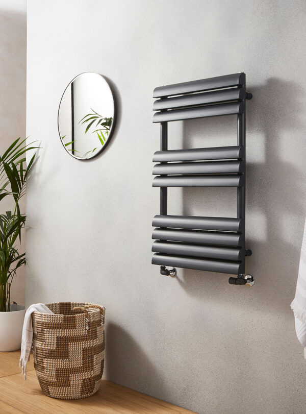 Venetian 850X500 Towel Rail Anthracite