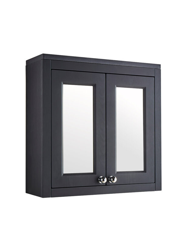 Buckingham Mirror Cabinet Black Oak